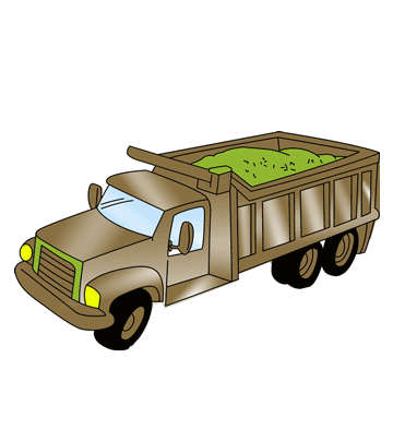 Loaded Lorry Coloring Pages